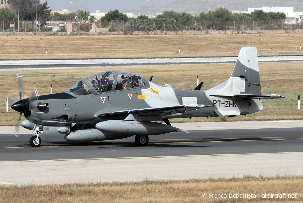 PT-ZHK · Embraer EMB-314 Super Tucano · (MLA / LMML)