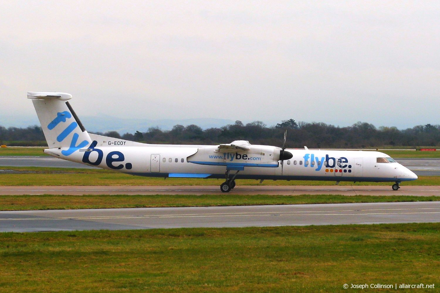 G-ECOY · Bombardier Dash 8-Q402 · (MAN / EGCC)