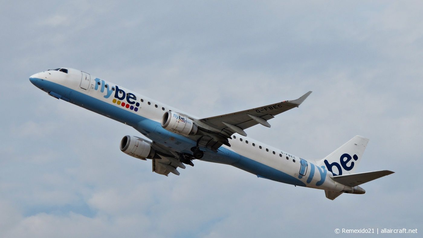 G-FBEC · Embraer 190-200LR · (FAO/ LPFR)