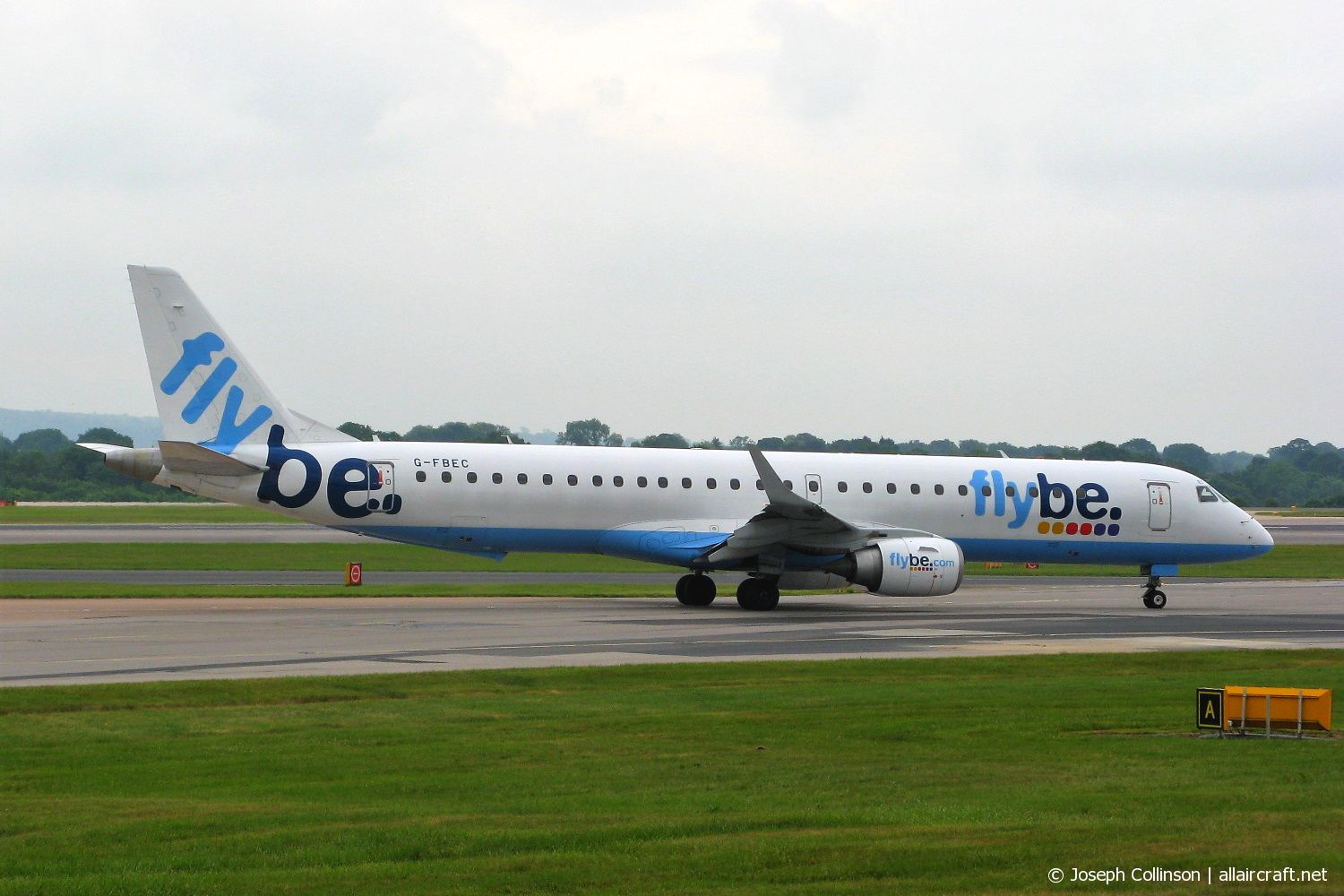 G-FBEC · Embraer 190-200LR · (MAN / EGCC)