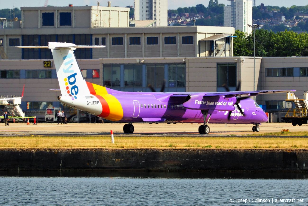 G-JEDP · Bombardier Dash 8-Q402 · (LCY / EGLC)