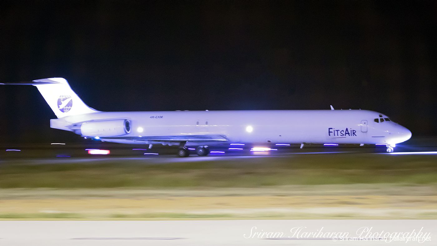 4R-EXM · McDonnell Douglas MD-82SF · (BLR / VOBL)