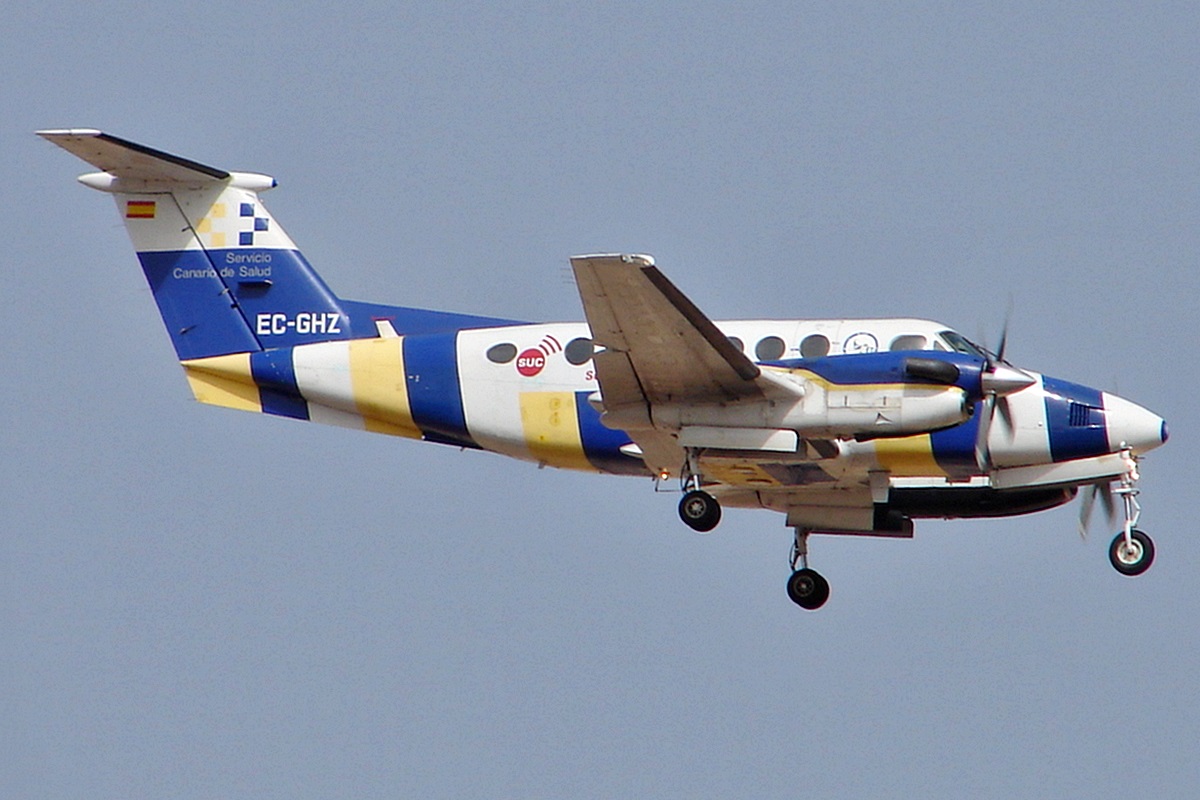 EC-GHZ · Beechcraft B200 King Air · (LPA / GCLP)