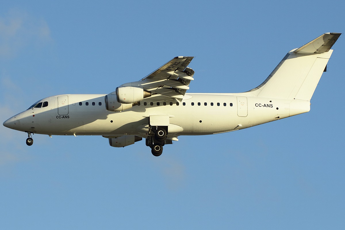 CC-ANS · British Aerospace Avro RJ85 · (LPA / GCLP)