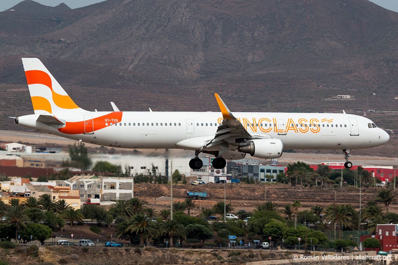 OY-TCG · Airbus A321-211(WL) · (LPA / GCLP)