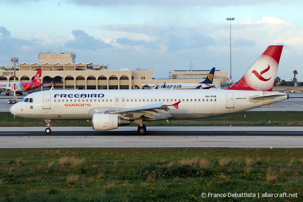 9H-FHB · Airbus A320-214 · (MLA / LMML)