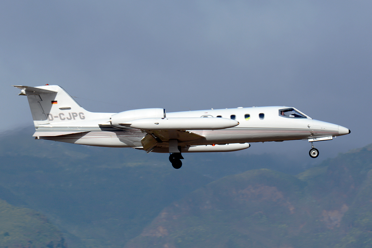 D-CJPG · Learjet 35A · (LPA / GCLP)