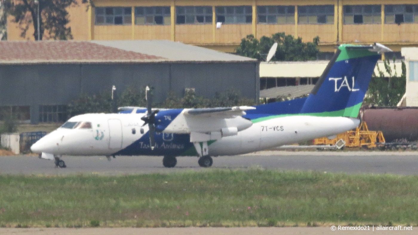 7T-VCS · Bombardier Dash 8-Q202 · (ALG / DAAG)