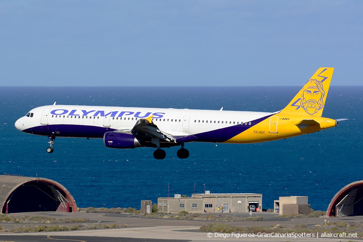SX-ABY · Airbus A321-231 · (LPA / GCLP)