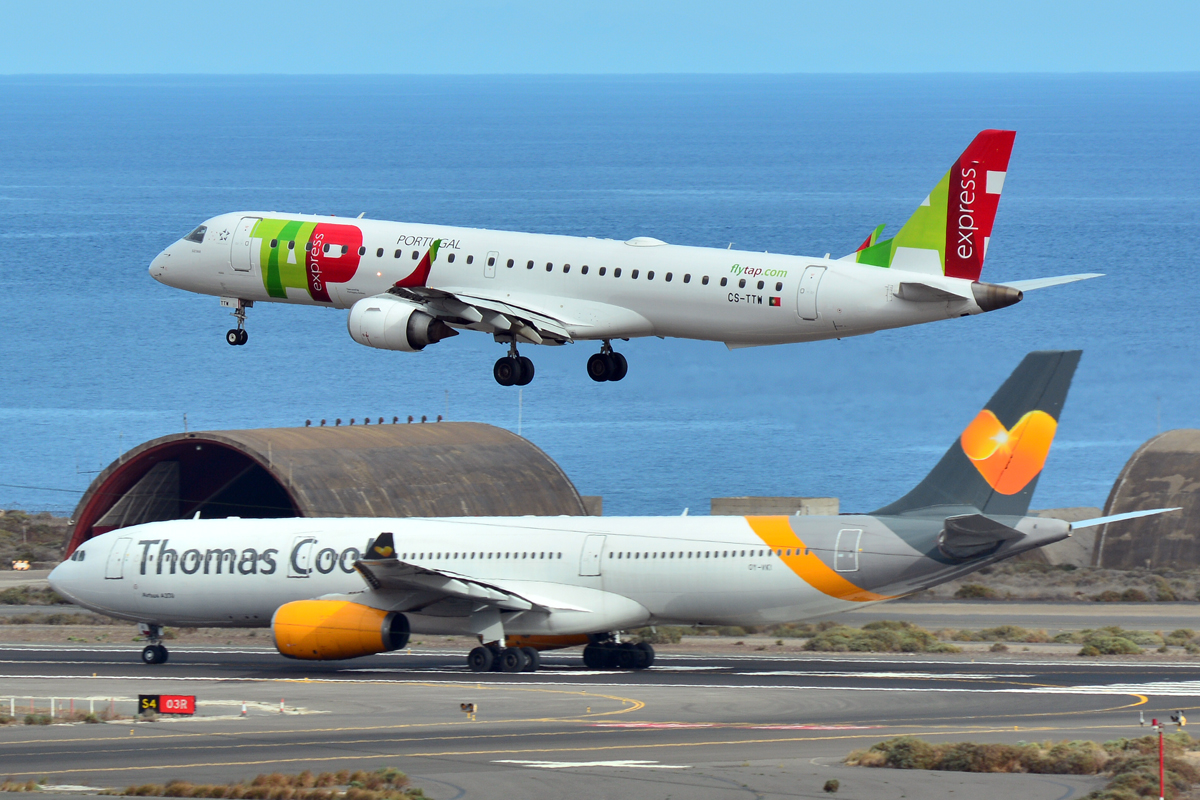 CS-TTW · Embraer 190-200IGW · (LPA / GCLP)
