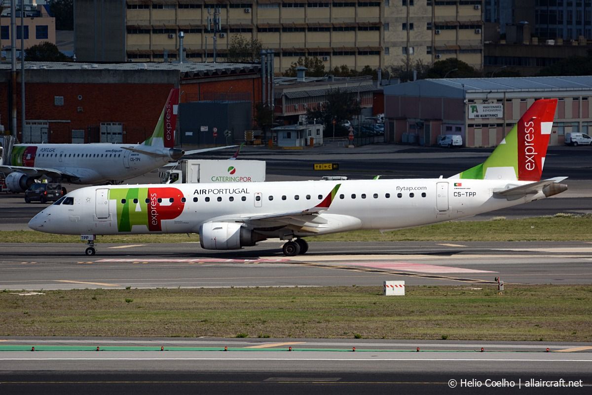 CS-TPP · Embraer 190-100LR · (LIS / LPPT)
