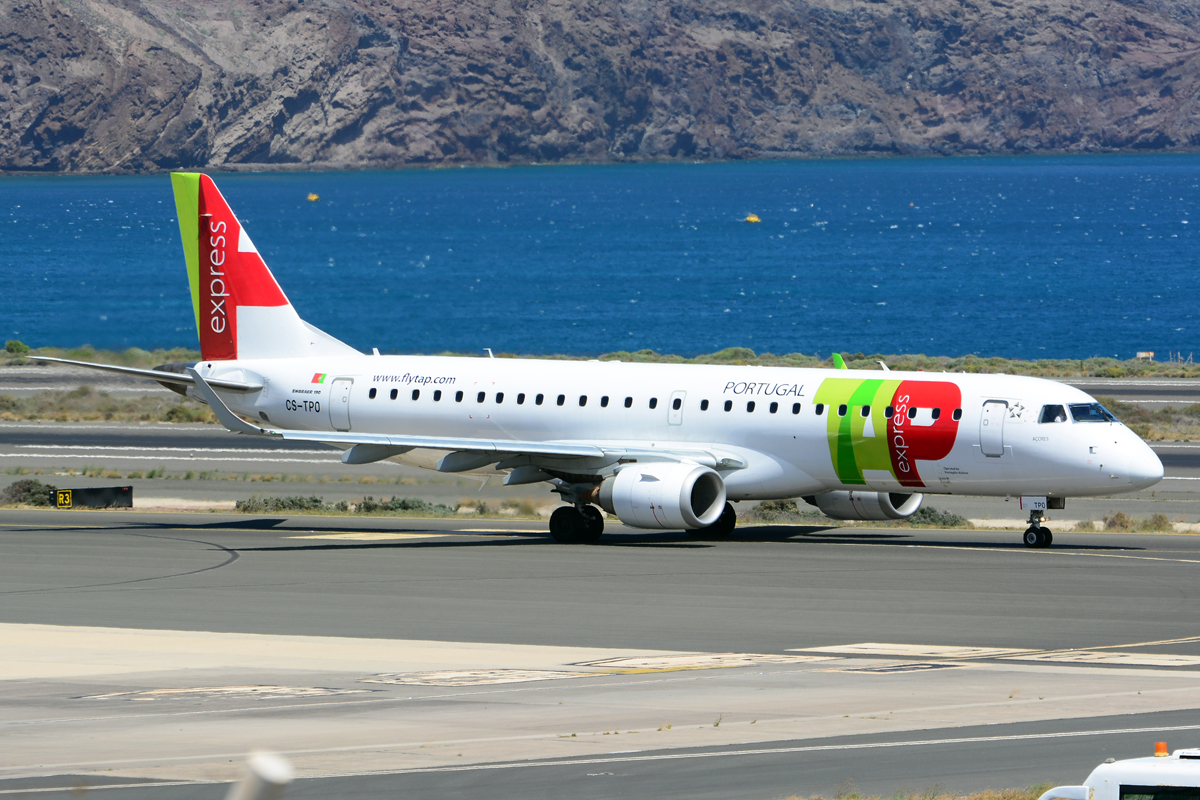 CS-TPO · Embraer 190-100LR · (LPA / GCLP)