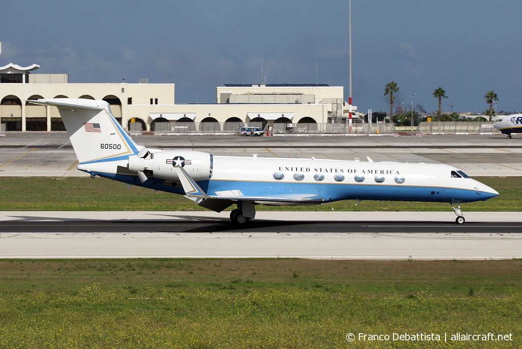 06-0500 · Gulfstream C-37B · (MLA / LMML)
