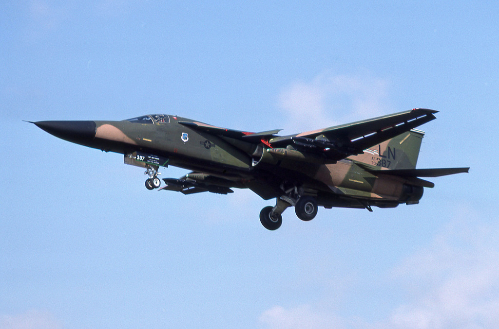 70-2387 · General Dynamics F-111F Aardvark · (LKZ / EGUL)