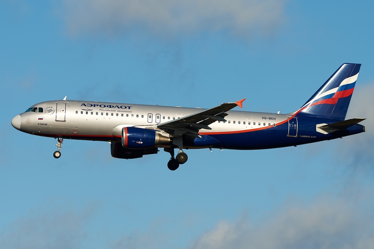 VQ-BEH · Airbus A320-214 · (SVO / UUEE)