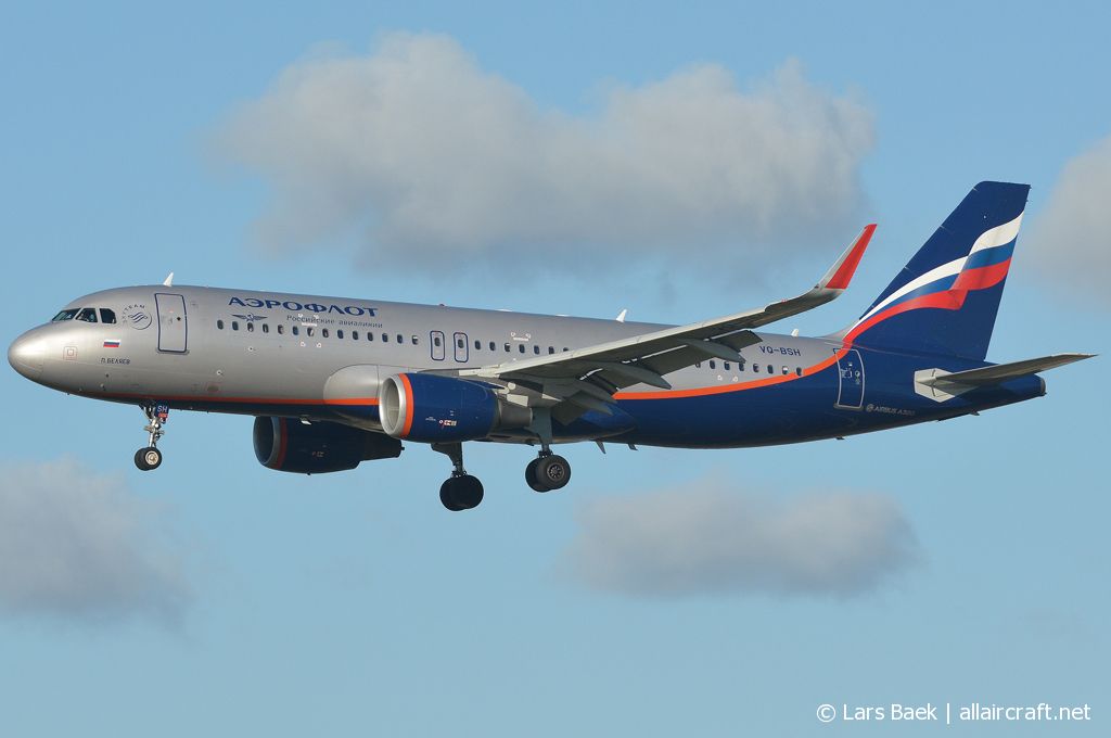 VQ-BSH · Airbus A320-214(WL) · (CPH / EKCH)