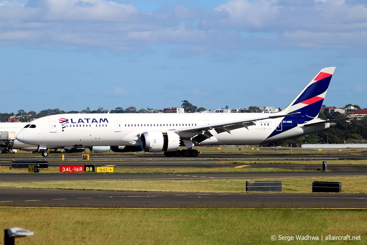 CC-BGR · Boeing 787-9 Dreamliner · (SYD / YSSY)