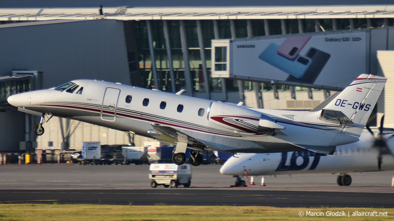OE-GWS · Cessna 560XL Citation XLS+ · (WAW / EPWA)