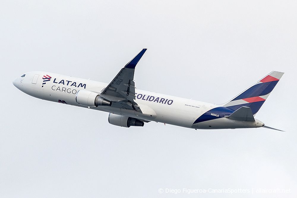 N534LA · Boeing 767-316F(WL) · (LPA / GCLP)
