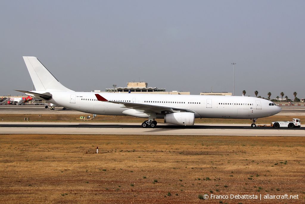 9H-SMA · Airbus A330-343 · (MLA / LMML)