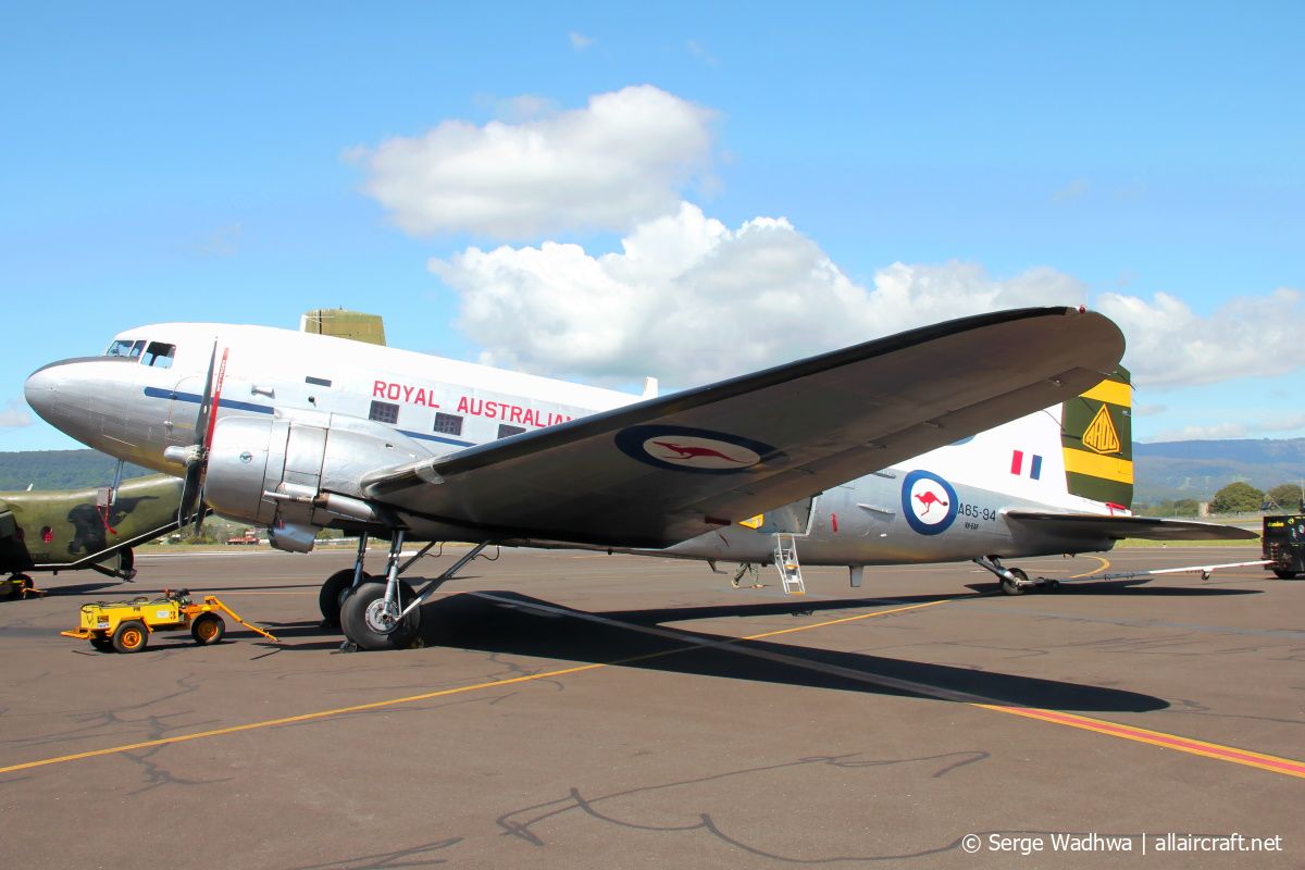 VH-EAF · Douglas C-47B Skytrain · (WOL / YWOL)