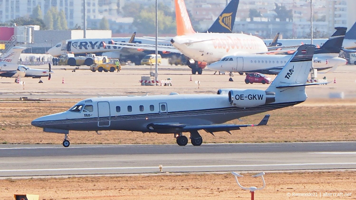 OE-GKW · Gulfstream Aerospace G100 · (FAO / LPFR)