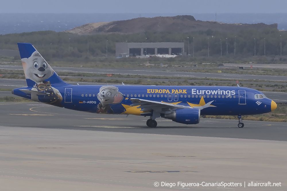 D-ABDQ · Airbus A320-214 · (LPA / GCLP)