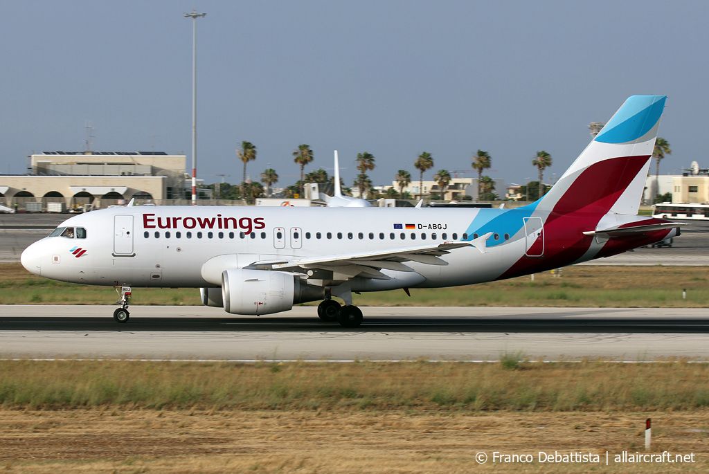 D-ABGJ · Airbus A319-112 · (MLA / LMML)