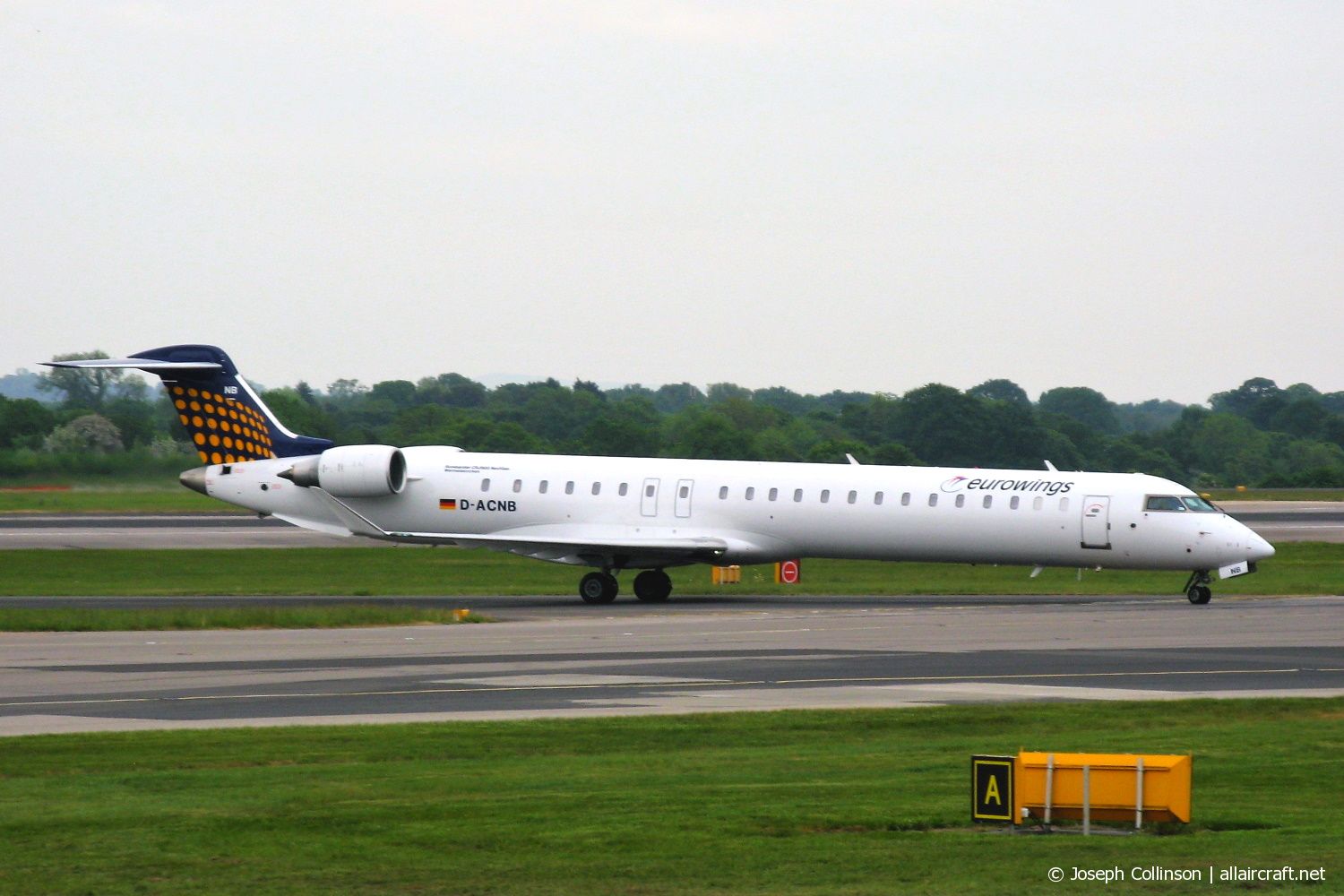 D-ACNB · Bombardier CRJ-900LR · (MAN / EGCC)