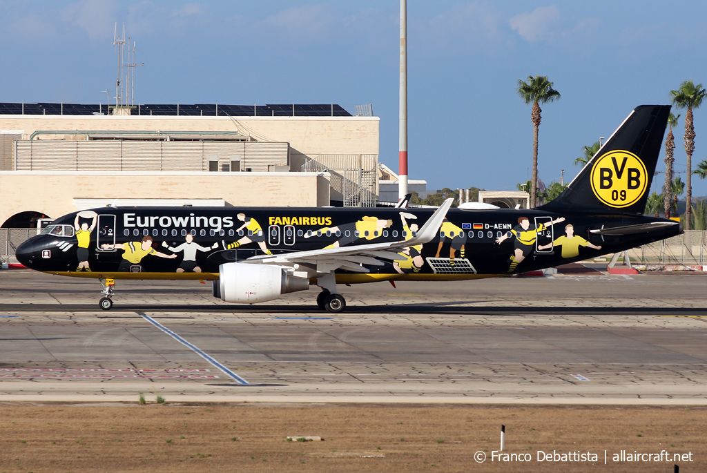 D-AEWM · Airbus A320-214(WL) · (MLA / LMML)