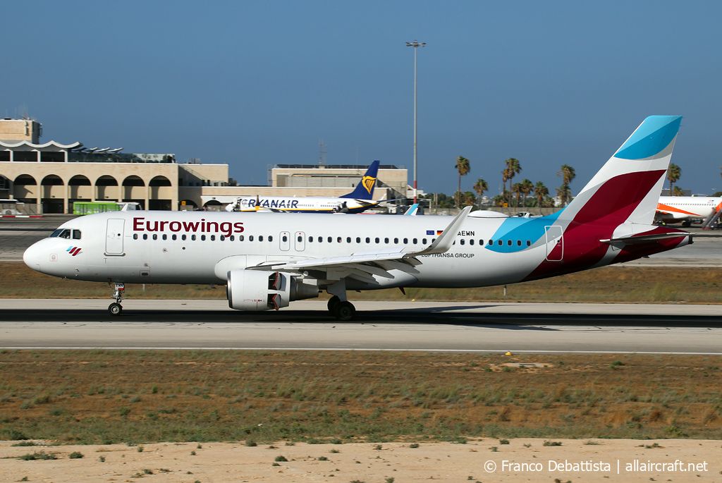 D-AEWN · Airbus A320-214(WL) · (MLA / LMML)