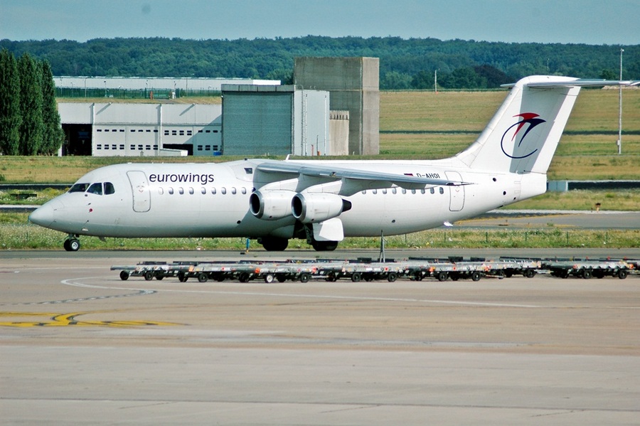 D-AHOI · British Aerospace BAe-146-300A · (BRU / EBBR)