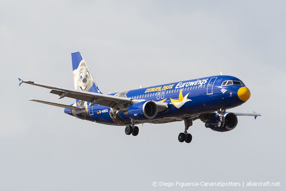 D-ABDQ · Airbus A320-214 · (LPA / GCLP)