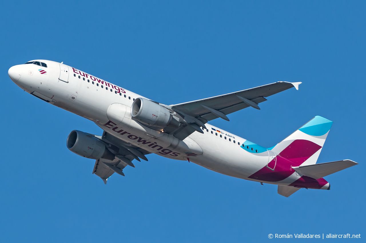 D-ABFR · Airbus A320-214 · (LPA / GCLP)