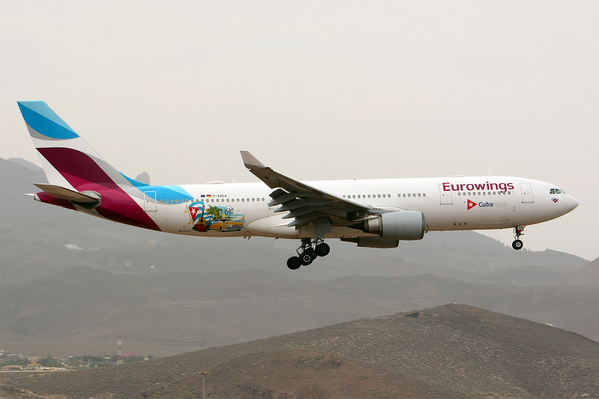 D-AXGA · Airbus A330-203 · (LPA / GCLP)