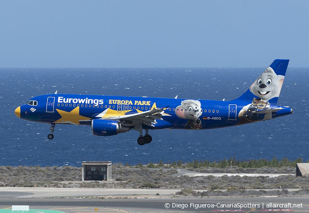 D-ABDQ · Airbus A320-214 · (LPA / GCLP)