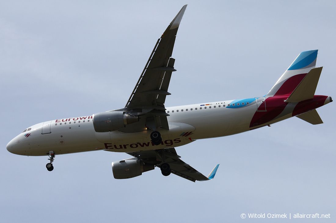 D-AEWA · Airbus A320-214(WL) · (FCO / LIRF)