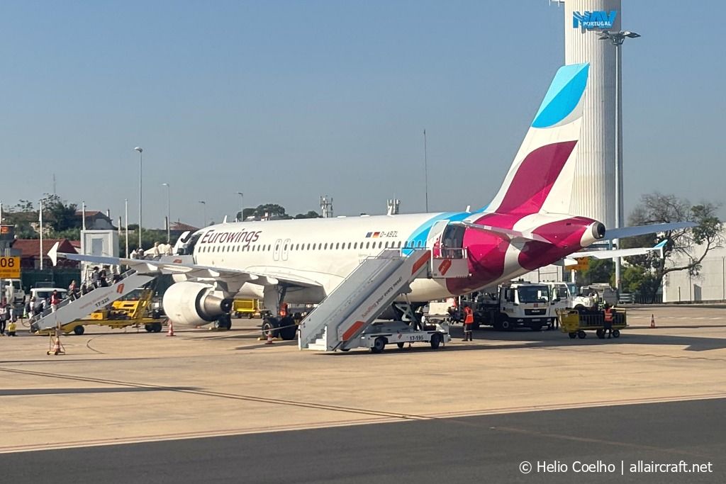 D-ABZL · Airbus A320-216 · (LIS / LPPT)