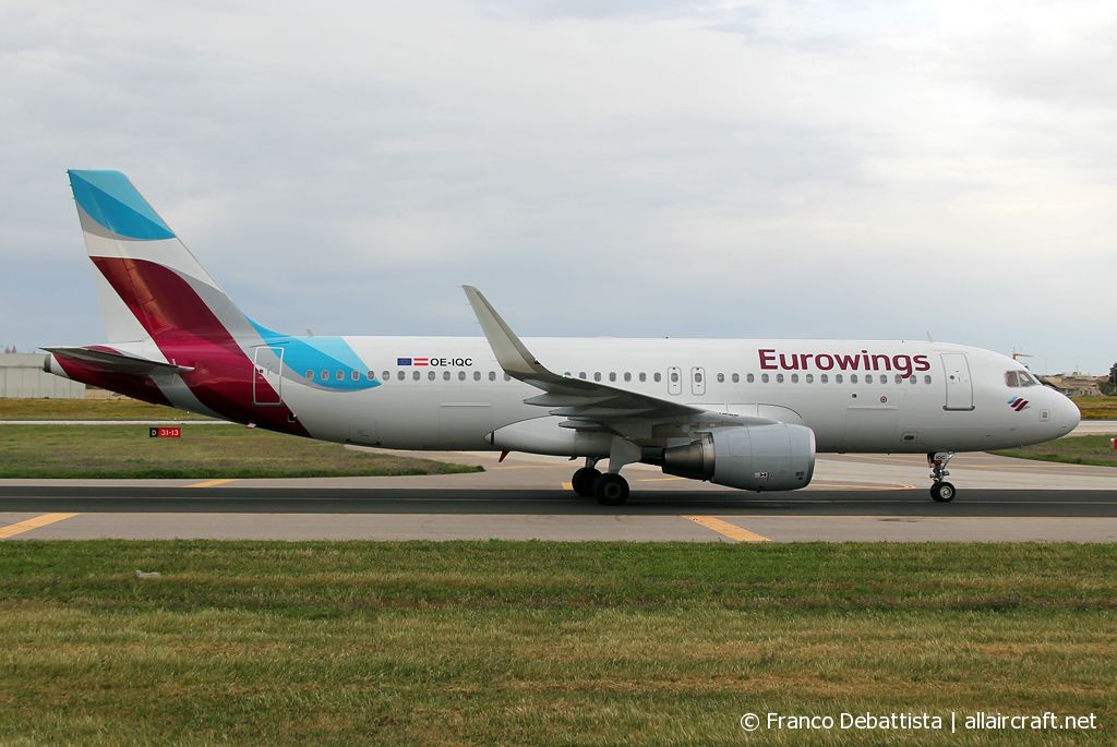 OE-IQC · Airbus A320-214(WL) · (MLA / LMML)