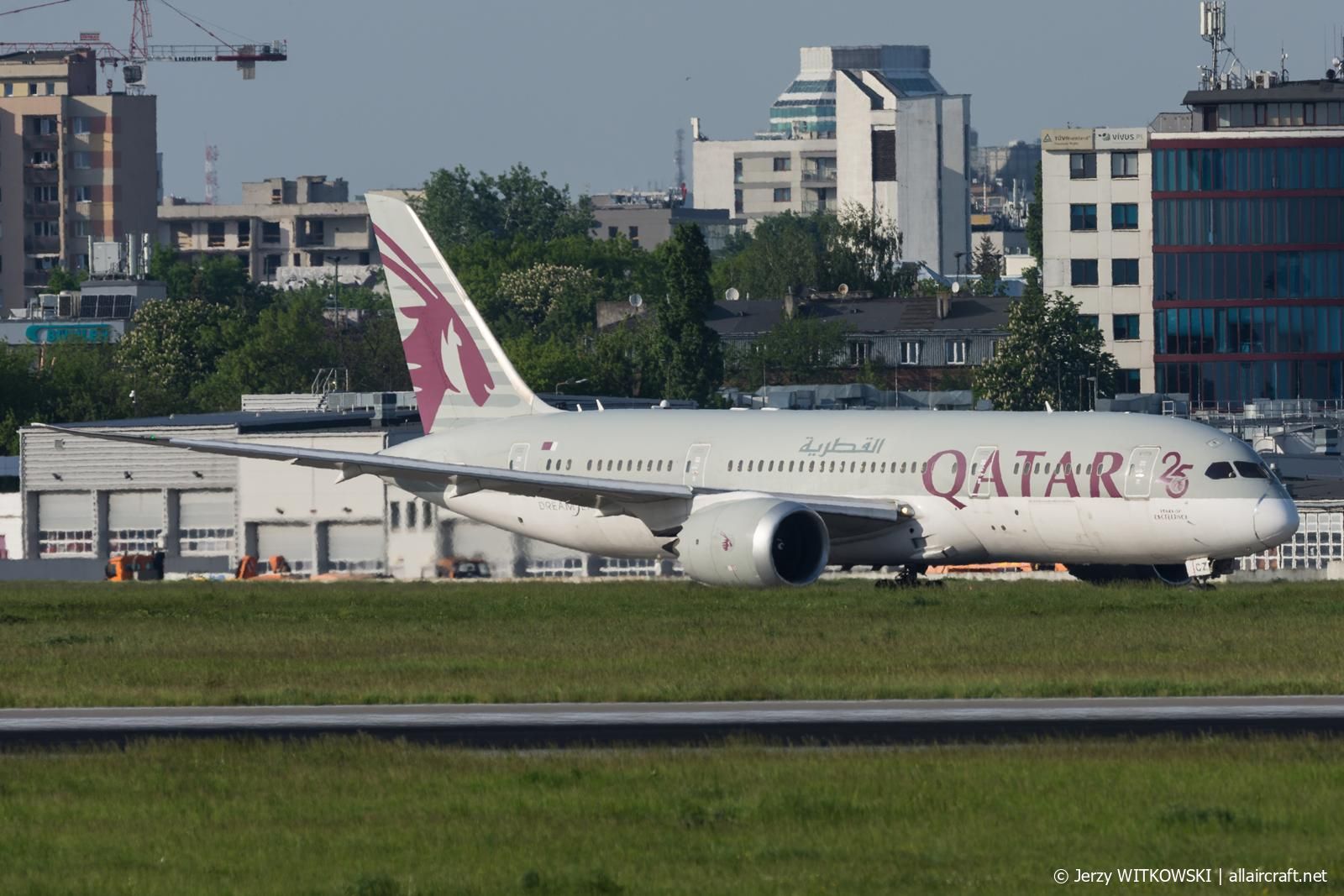 A7-BCZ · Boeing 787-8 Dreamliner · (WAW / EPWA)