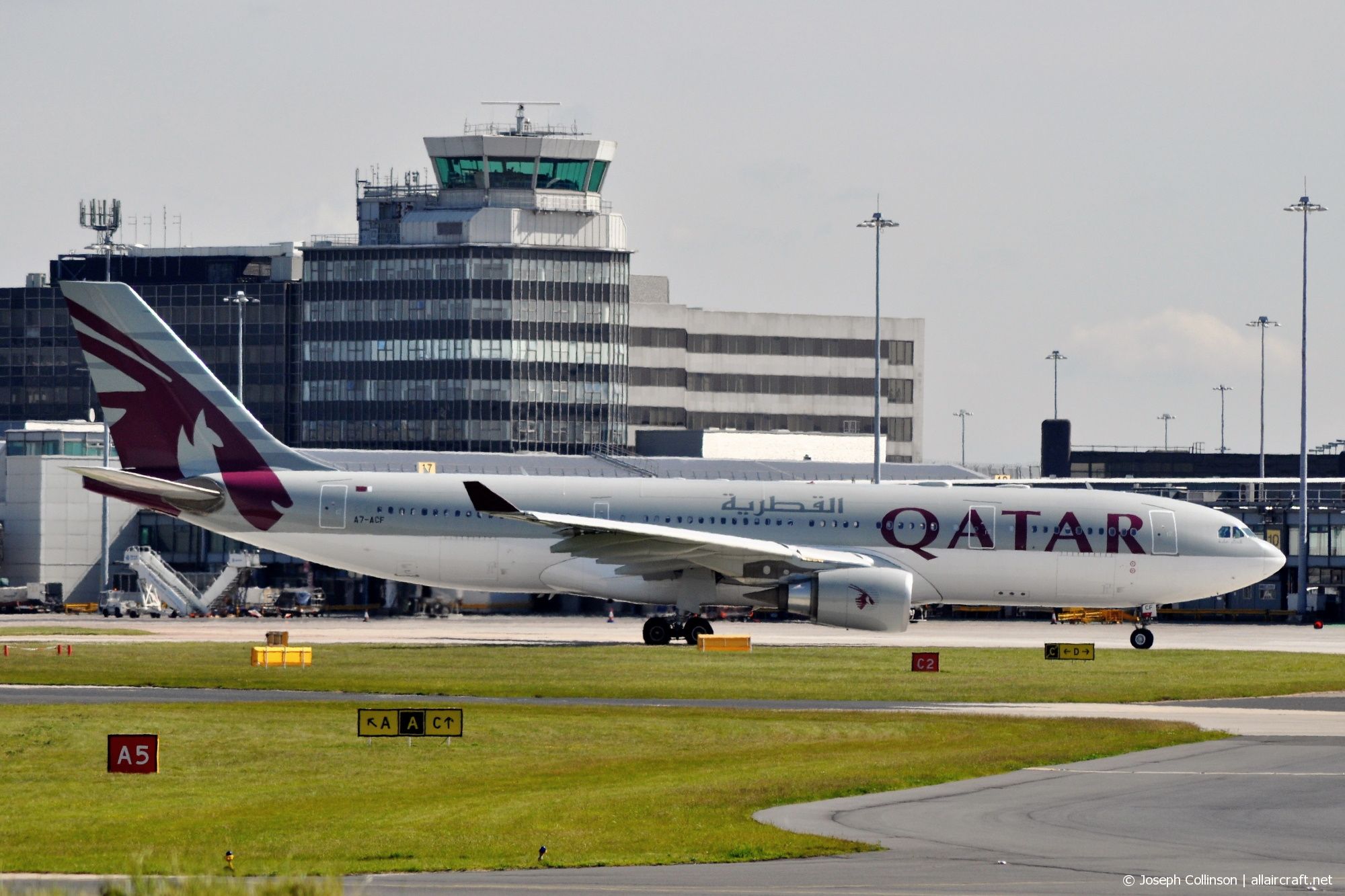 A7-ACF · Airbus A330-203 · (MAN / EGCC)