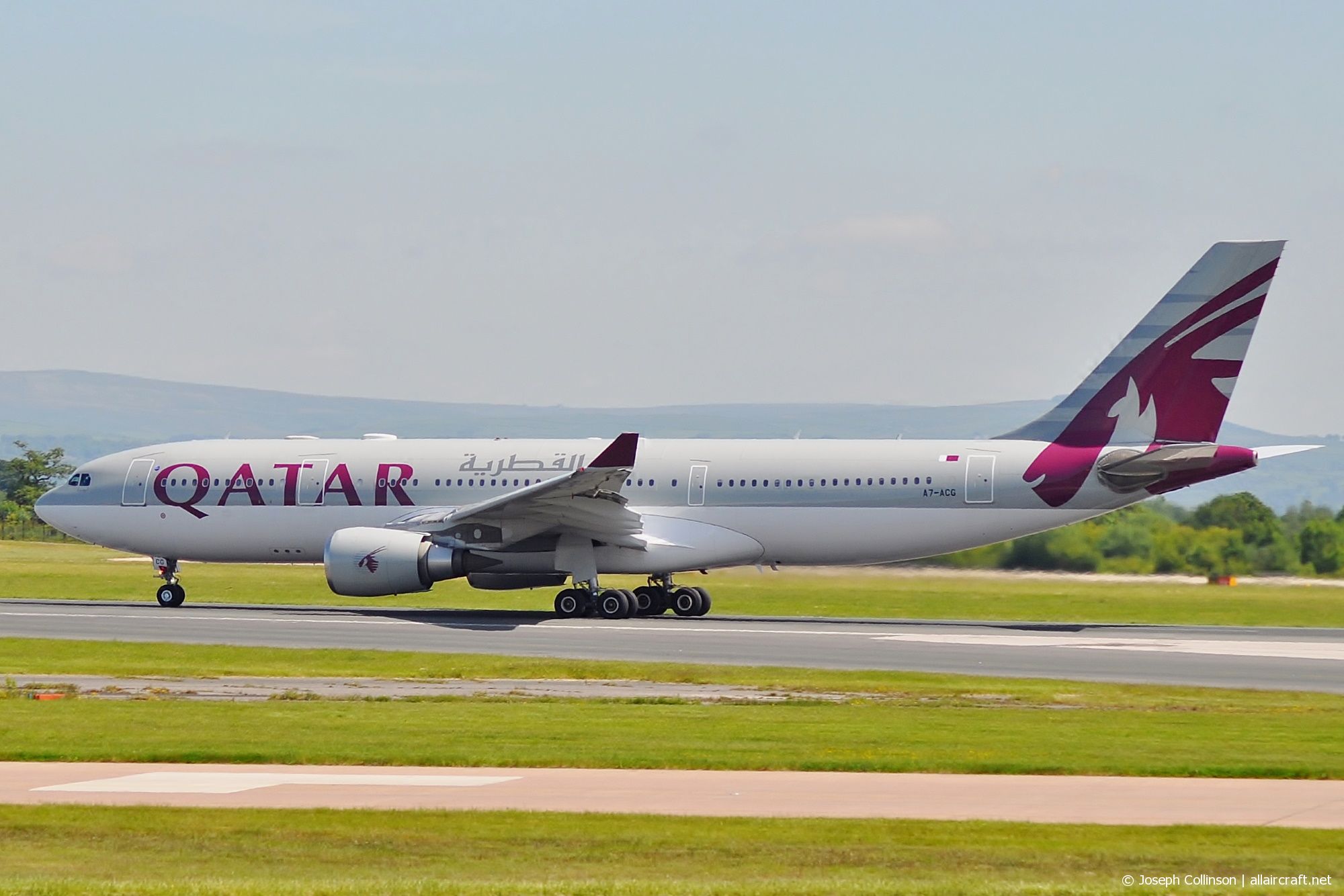 A7-ACG · Airbus A330-202 · (MAN / EGCC)