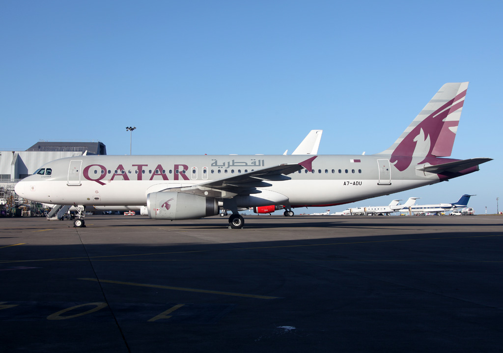 A7-ADU · Airbus A320-232 · (DUB / EIDW)