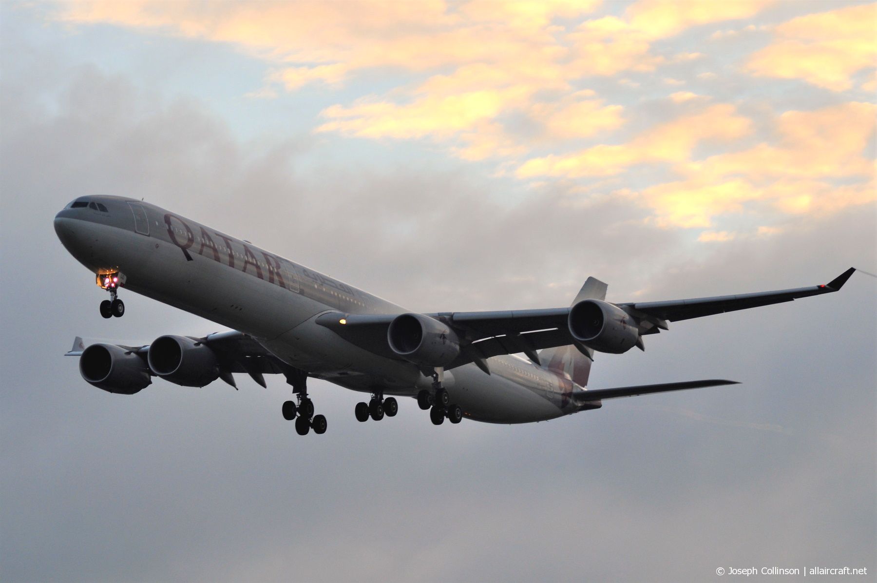 A7-AGD · Airbus A340-642 · (LHR / EGLL)