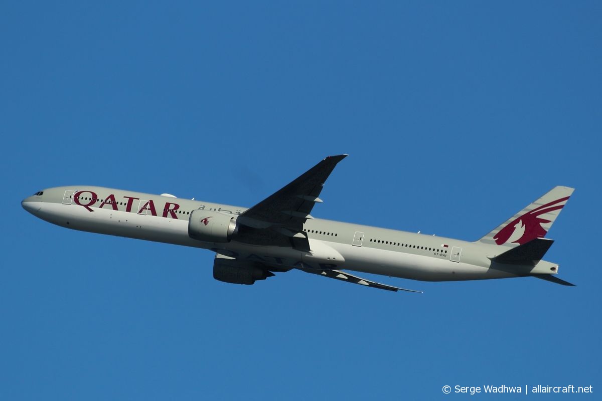 A7-BAI · Boeing 777-3DZ/ER · (SYD / YSSY)