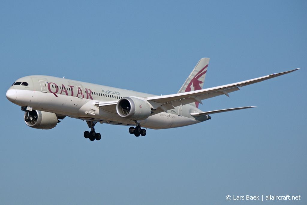 A7-BCJ · Boeing 787-8 Dreamliner · (CPH / EKCH)