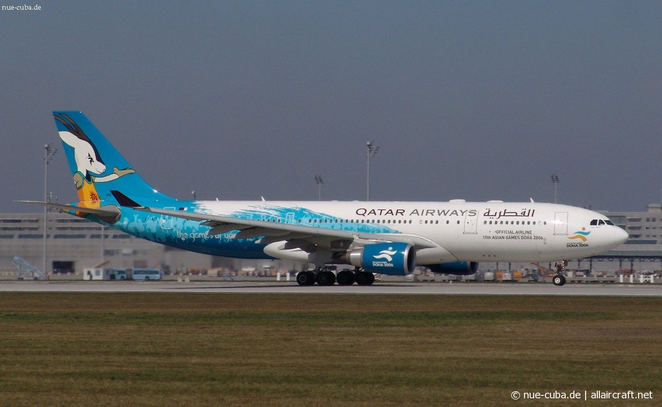 A7-ACI · Airbus A330-202 · (MUC / EDDM)
