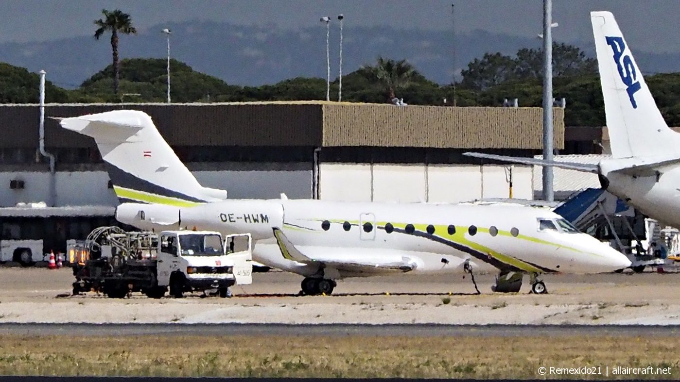 OE-HWM · Gulfstream Aerospace G280 · (FAO / LPFR)