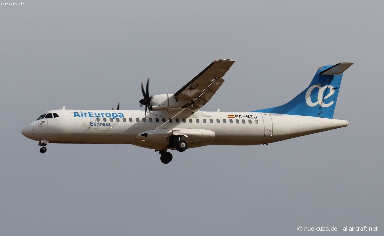 EC-MZJ · ATR-72-500 · (PMI / LEPA / LESJ)