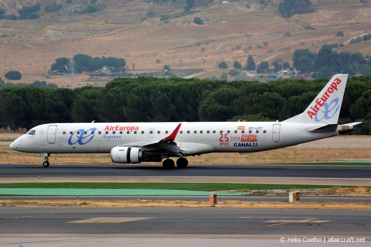 EC-LFZ · Embraer 190-200LR · (MAD / LEMD)